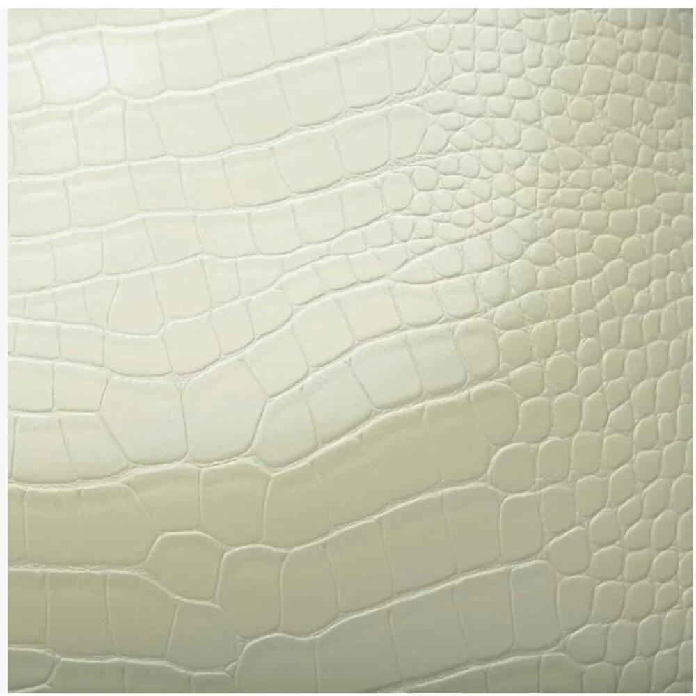 Soft Faux Leather Tote Shoulder Bag – Light Green (Croc) – NWOT